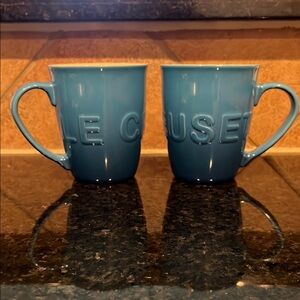 Le Creuset Extra-Large Logo Mugs